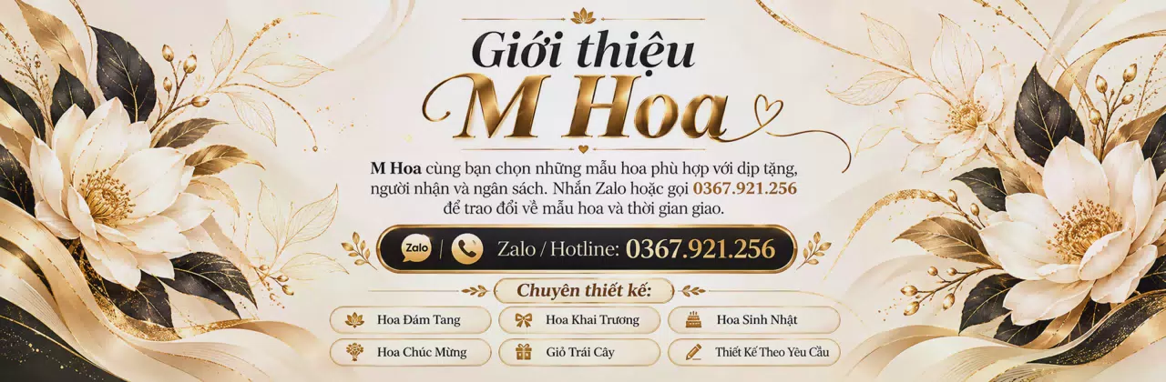Ảnh bìa Shop hoa tươi Phường Hoà Hưng Hồ Chí Minh - Gửi lời chúc bằng sắc hoa